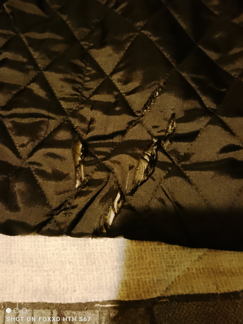 Vintage WILSONS LEATHER 90s Bomber Jacket Size M Black Removable Fur Hood Y2K - Picture 16 of 16